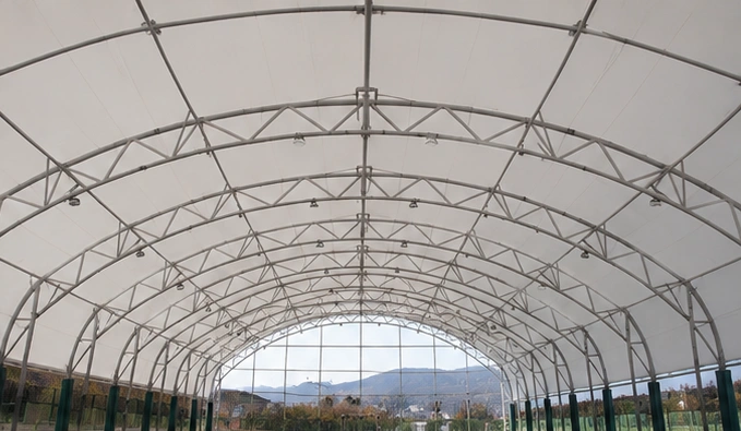 Siemens, Goa tensile structure, Ekra Decor &mdash; photograph 2